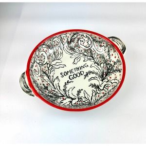 Anthropologie Molly Hatch Ovenware Something Good Baking Dish